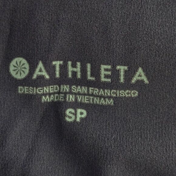 ATHLETA Barre Stirrup TightIn Powervita 353531 Womens SP (26x30) Purple Legging - Picture 4 of 6